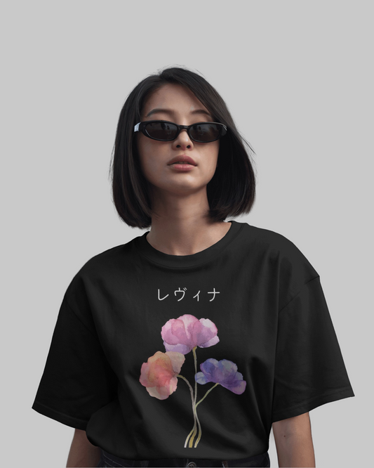 flower Oversize t shirt