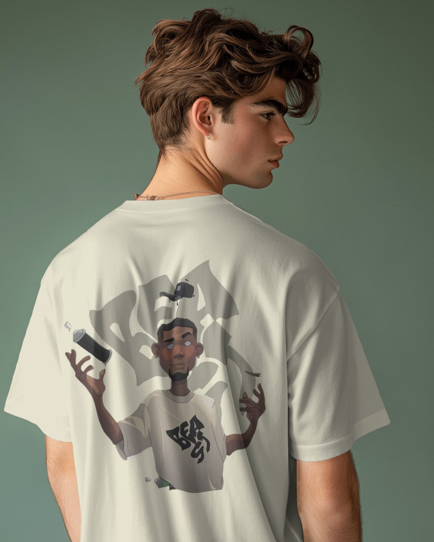 Graffiti Oversize T shirt